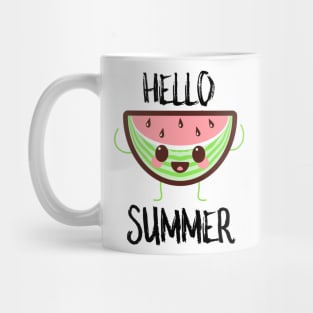 Hello Summer Watermelon Mug